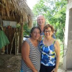 Dr. Marcy and her husband Robert with a Mayan friend